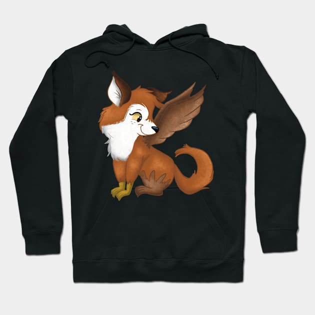 Enfield Fox Hoodie by Kelly’s Scribbles